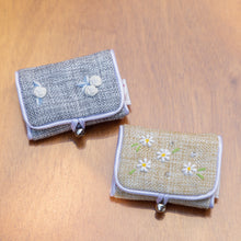画像をギャラリービューアに読み込む, ハンドメイド刺繍アクセサリーポーチ