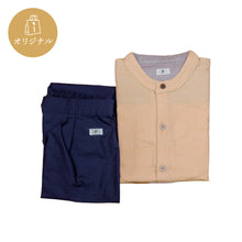 画像をギャラリービューアに読み込む, 【松島一の坊】ふんわりガーゼが心地いいルームウェア フリーサイズ/ボタン仕様